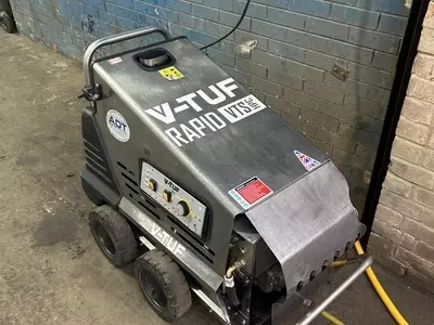 VTUF Rapid VTS pressure washer after service in Leamington Spa working clean and efficiently